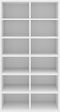 vidaXL - Schoenenrek - 54x34x100,5 - cm - bewerkt - hout - gerookt - eikenkleurig