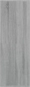 vidaXL - Schoenenrek - 54x34x100,5 - cm - bewerkt - hout - grijs - sonoma - eikenkleur