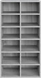 vidaXL - Schoenenrek - 54x34x100,5 - cm - bewerkt - hout - grijs - sonoma - eikenkleur