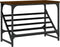 vidaXL - Schoenenrek - 60x30x45 - cm - bewerkt - hout - bruin - eikenkleur