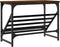 vidaXL - Schoenenrek - 60x30x45 - cm - bewerkt - hout - bruin - eikenkleur
