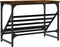 vidaXL - Schoenenrek - 60x30x45 - cm - bewerkt - hout - gerookt - eikenkleurig