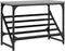 vidaXL - Schoenenrek - 60x30x45 - cm - bewerkt - hout - grijs - sonoma