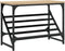 vidaXL - Schoenenrek - 60x30x45 - cm - bewerkt - hout - sonoma - eikenkleurig