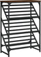 vidaXL - Schoenenrek - 60x30x85 - cm - bewerkt - hout - bruin - eikenkleur