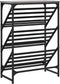 vidaXL - Schoenenrek - 60x30x85 - cm - bewerkt - hout - grijs - sonoma