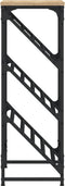 vidaXL - Schoenenrek - 60x30x85 - cm - bewerkt - hout - sonoma - eikenkleurig