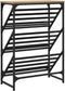 vidaXL - Schoenenrek - 60x30x85 - cm - bewerkt - hout - sonoma - eikenkleurig