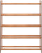 vidaXL - Schoenenrek - 65x24x81 - cm - bewerkt - hout - bruin