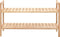 vidaXL - Schoenenrek - 69x26x40 - cm - massief - walnotenhout