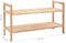 vidaXL - Schoenenrek - 69x26x40 - cm - massief - walnotenhout