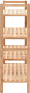 vidaXL - Schoenenrek - 69x26x81 - cm - massief - walnotenhout