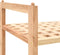 vidaXL - Schoenenrek - 69x26x81 - cm - massief - walnotenhout