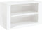 vidaXL - Schoenenrek - 75x35x45 - cm - bewerkt - hout - hoogglans - wit