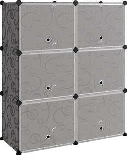 vidaXL - Schoenenrek - 84,5x31x93,5 - cm - polypropeen - zwart