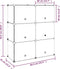 vidaXL - Schoenenrek - 84,5x31x93,5 - cm - polypropeen - zwart