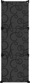 vidaXL - Schoenenrek - 84,5x31x93,5 - cm - polypropeen - zwart