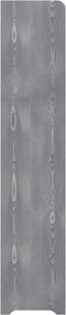 vidaXL - Schoenenrek - 90x24x117 - cm - bewerkt - hout - grijs