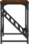 vidaXL - Schoenenrek - 90x30x45 - cm - bewerkt - hout - bruin - eikenkleur