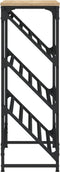 vidaXL - Schoenenrek - 90x30x85 - cm - bewerkt - hout - sonoma - eikenkleurig