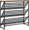 vidaXL - Schoenenrek - 90x30x85 - cm - bewerkt - hout - sonoma - eikenkleurig