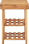 vidaXL - Schoenenrek - 90x32x46 - cm - massief - acaciahout