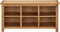 vidaXL - Schoenenrek - 90x37x45 - cm - massief - eikenhout