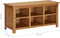 vidaXL - Schoenenrek - 90x37x45 - cm - massief - eikenhout
