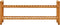 vidaXL - Schoenenrek - met - 2 - schappen - 100x27x40 - cm - massief - eikenhout