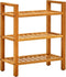 vidaXL - Schoenenrek - met - 2 - schappen - 50x27x40 - cm - massief - eikenhout