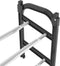 vidaXL - Schoenenrek - met - 2 - schappen - verlengbaar - 119x24x37 - cm