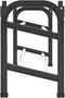 vidaXL - Schoenenrek - met - 2 - schappen - verlengbaar - 119x24x37 - cm