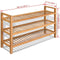 vidaXL - Schoenenrek - met - 3 - schappen - 100x27x60 - cm - massief - eikenhout
