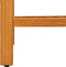 vidaXL - Schoenenrek - met - 4 - schappen - 50x27x80 - cm - massief - eikenhout