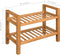 vidaXL - Schoenenrek - met - 5 - schappen - 100x27x100 - cm - massief - eikenhout