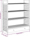vidaXL - Schoenenrek - met - lade - 70x27x81 - cm - massief - walnotenhout