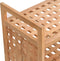 vidaXL - Schoenenrek - met - lade - 70x27x81 - cm - massief - walnotenhout