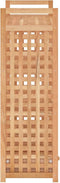 vidaXL - Schoenenrek - met - lade - 70x27x81 - cm - massief - walnotenhout