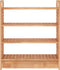 vidaXL - Schoenenrek - met - lade - 70x27x81 - cm - massief - walnotenhout