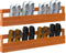 vidaXL - Schoenenrekken - 2 - st - 110x8,5x23,5 - cm - massief - grenenhout - wasbruin