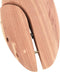 vidaXL - Schoenspanner - met - schoenlepel - EU - 38-39 - massief - cederhout
