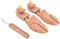 vidaXL - Schoenspanner - met - schoenlepel - EU - 38-39 - massief - cederhout