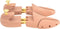 vidaXL - Schoenspanner - met - schoenlepel - EU - 38-39 - massief - cederhout