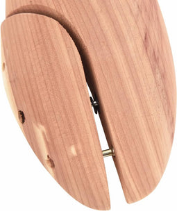 vidaXL - Schoenspanner - met - schoenlepel - EU - 40-41 - massief - cederhout