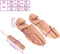 vidaXL - Schoenspanner - met - schoenlepel - EU - 40-41 - massief - cederhout