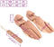 vidaXL - Schoenspanner - met - schoenlepel - EU - 42-43 - massief - cederhout