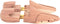 vidaXL - Schoenspanner - met - schoenlepel - EU - 42-43 - massief - cederhout