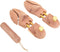 vidaXL - Schoenspanner - met - schoenlepel - EU - 44-45 - massief - cederhout