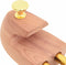 vidaXL - Schoenspanner - met - schoenlepel - EU - 44-45 - massief - cederhout