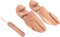 vidaXL - Schoenspanner - met - schoenlepel - EU - 44-45 - massief - cederhout